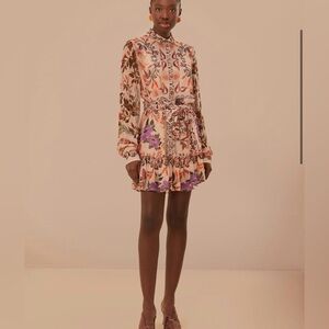 Farm Rio: Classic Nature Sand Mini Dress